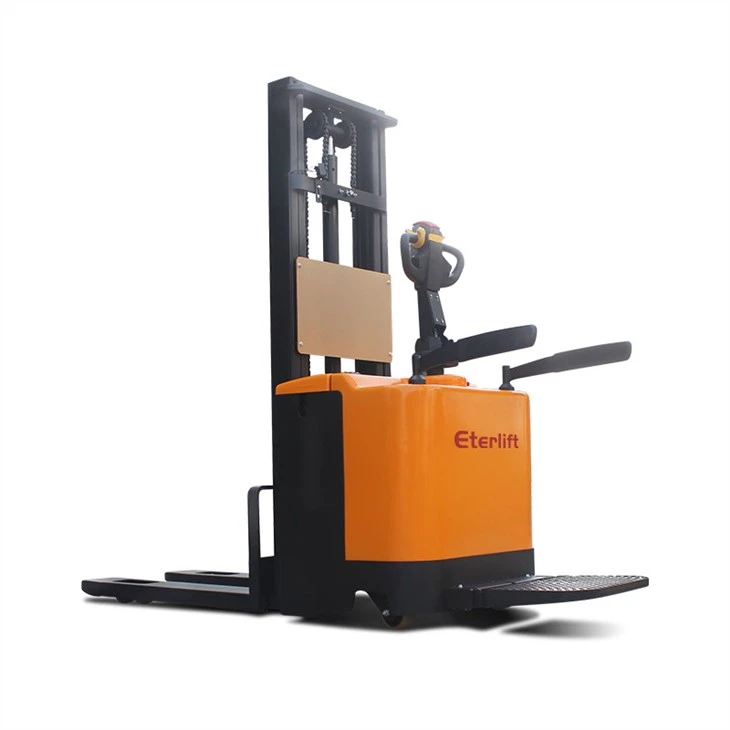 Stacker Pallet Trydan ar gyfer Warws