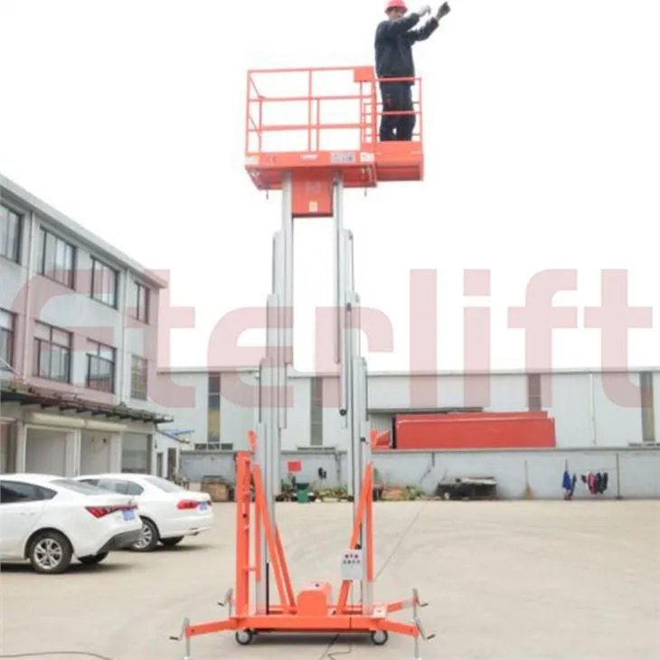 Lifft Alwminiwm Trydan