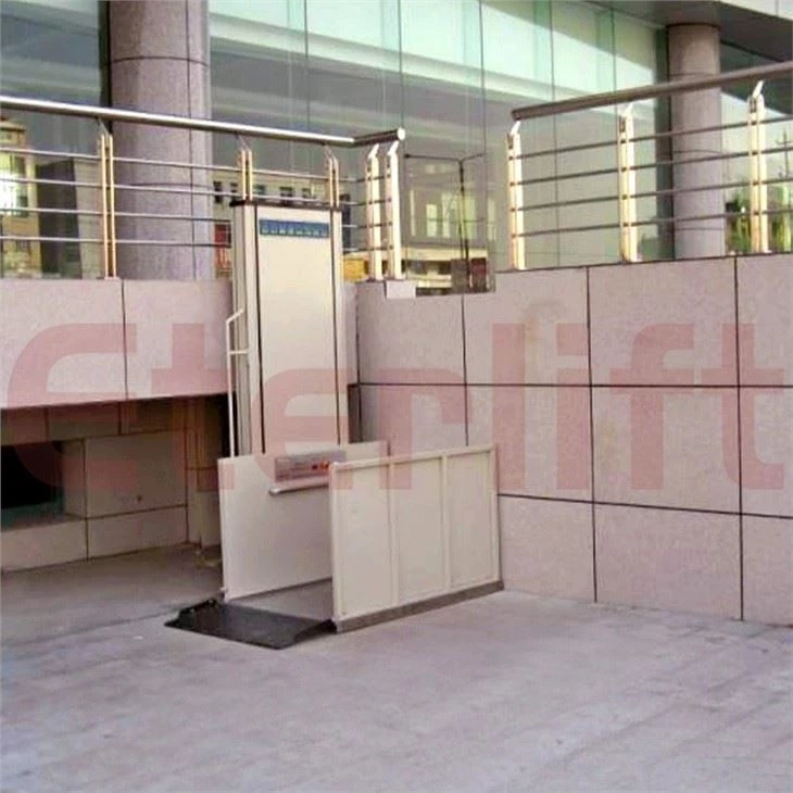 Hydraulic Wheelchair Lift With Ramp