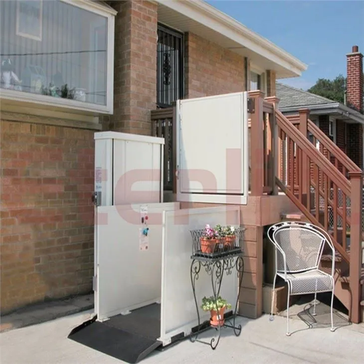 Lifft Cadair Olwyn Trydan Awyr Agored