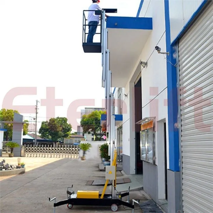 10 Meter Vertical Aluminum Lift