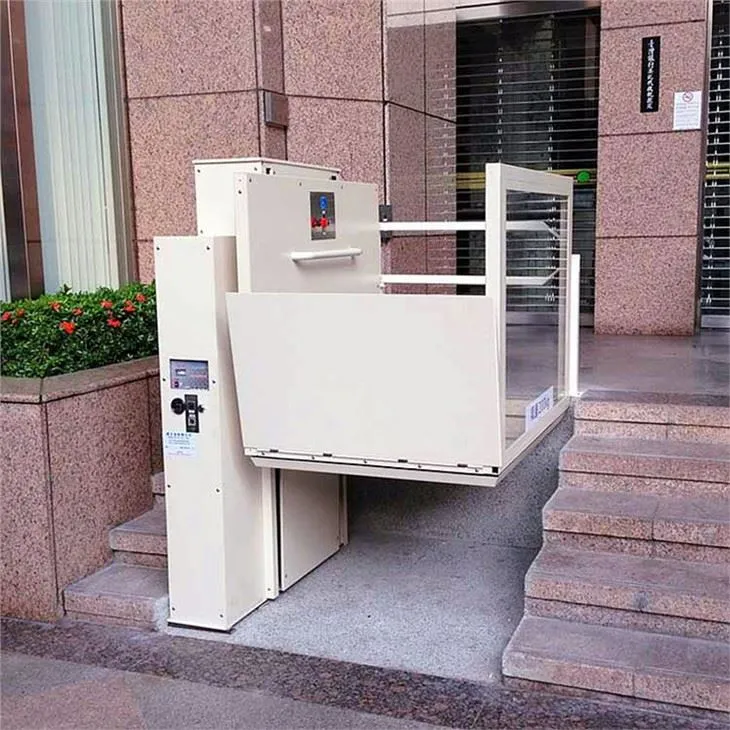 Elevator Lifft Cadair Olwyn ar gyfer yr Henoed