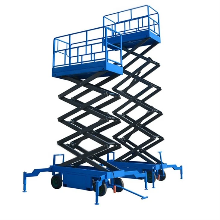 Mobile Scissor Lift With Outriggers high quality