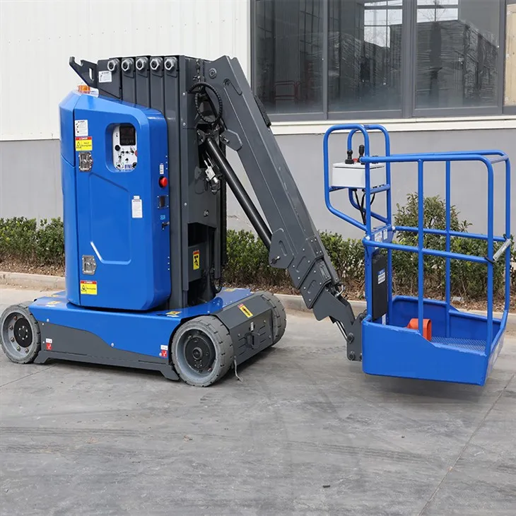 Lift Mast Fertigol a yrrir gan eich hun gyda Jib